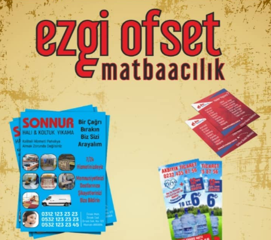 Broşür & El İlanı & Magnet